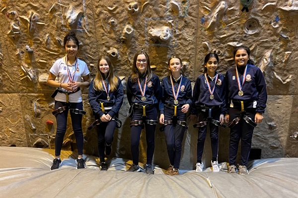Years 7 & 8 Girls Climbing Competition