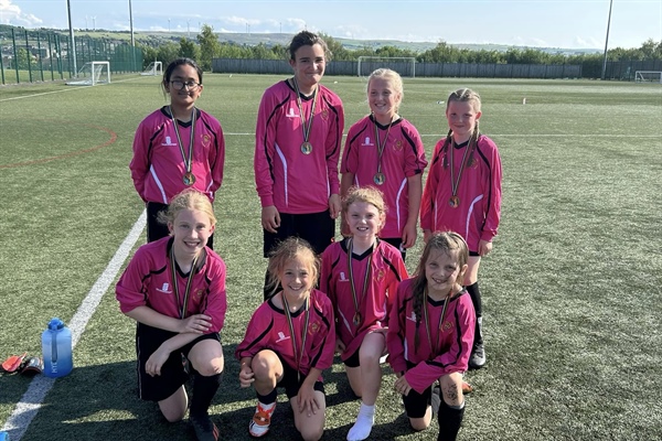 Girls Hyndburn Football League