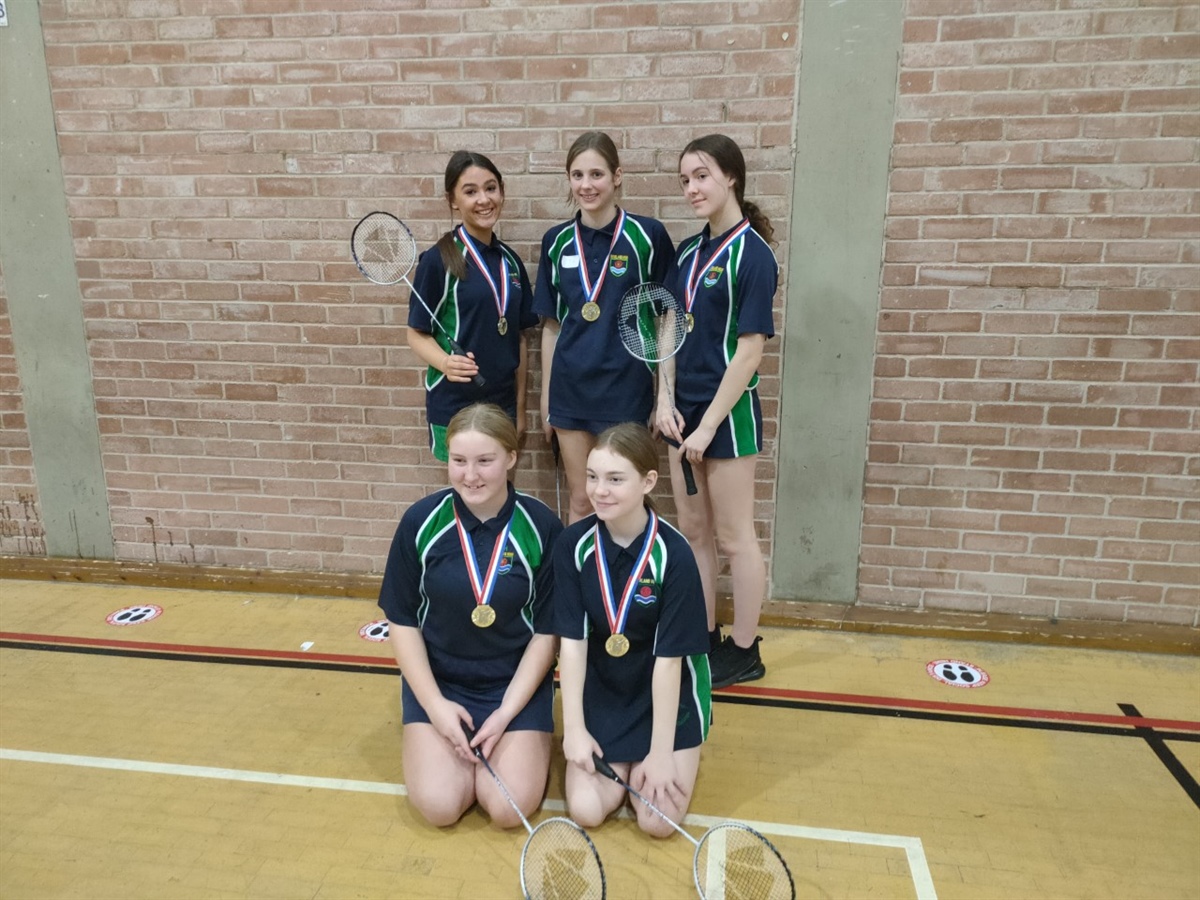 U14's Girls Badminton